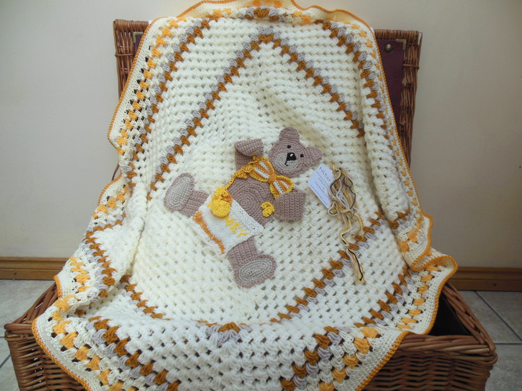 Baby blanket teddy bear online