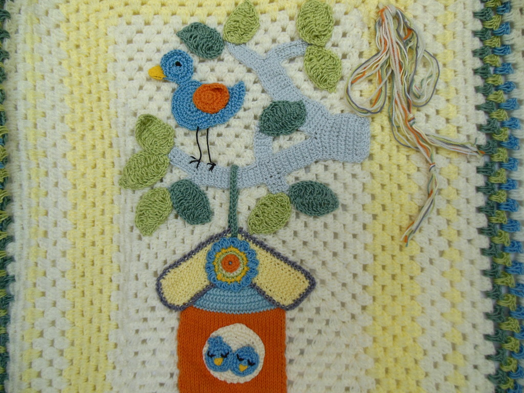 Bird baby blanket online