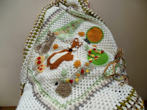 fox-crochet-baby-blanket