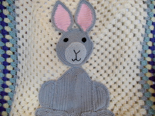 bunny baby blanket