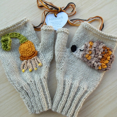 hand-knit-gloves