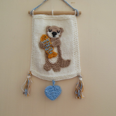 otter-banner-nursery-wall-hanging