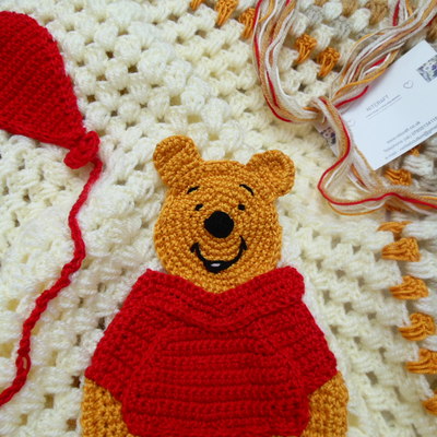 Large-Winnie-The-Pooh-Crochet-Baby-Blanket